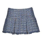 ABEL & LULA - Tweed Jacket Blouse & Skirt - Blue