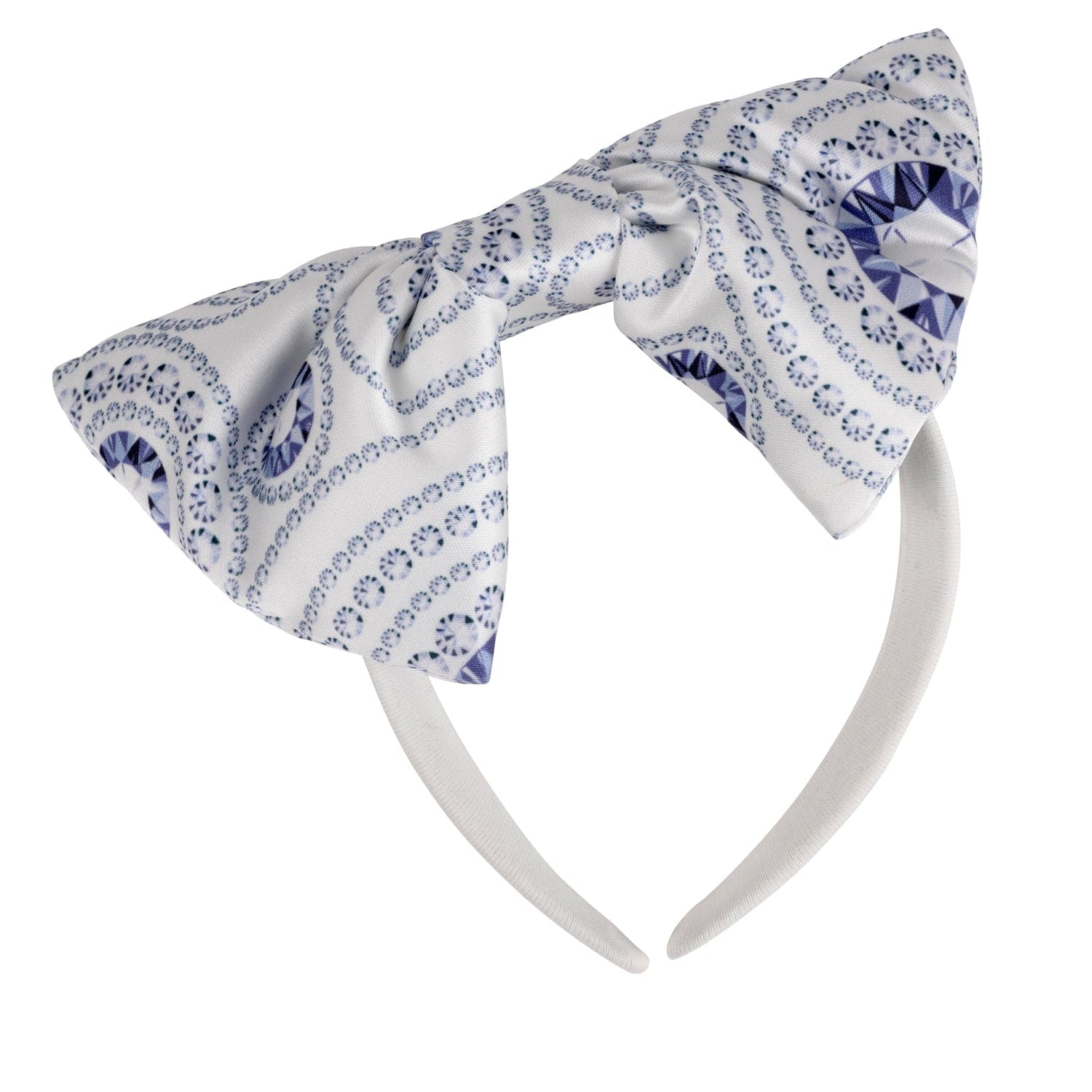 A DEE - A Dee On Ice Rosalie Bow Hairband - Snow White