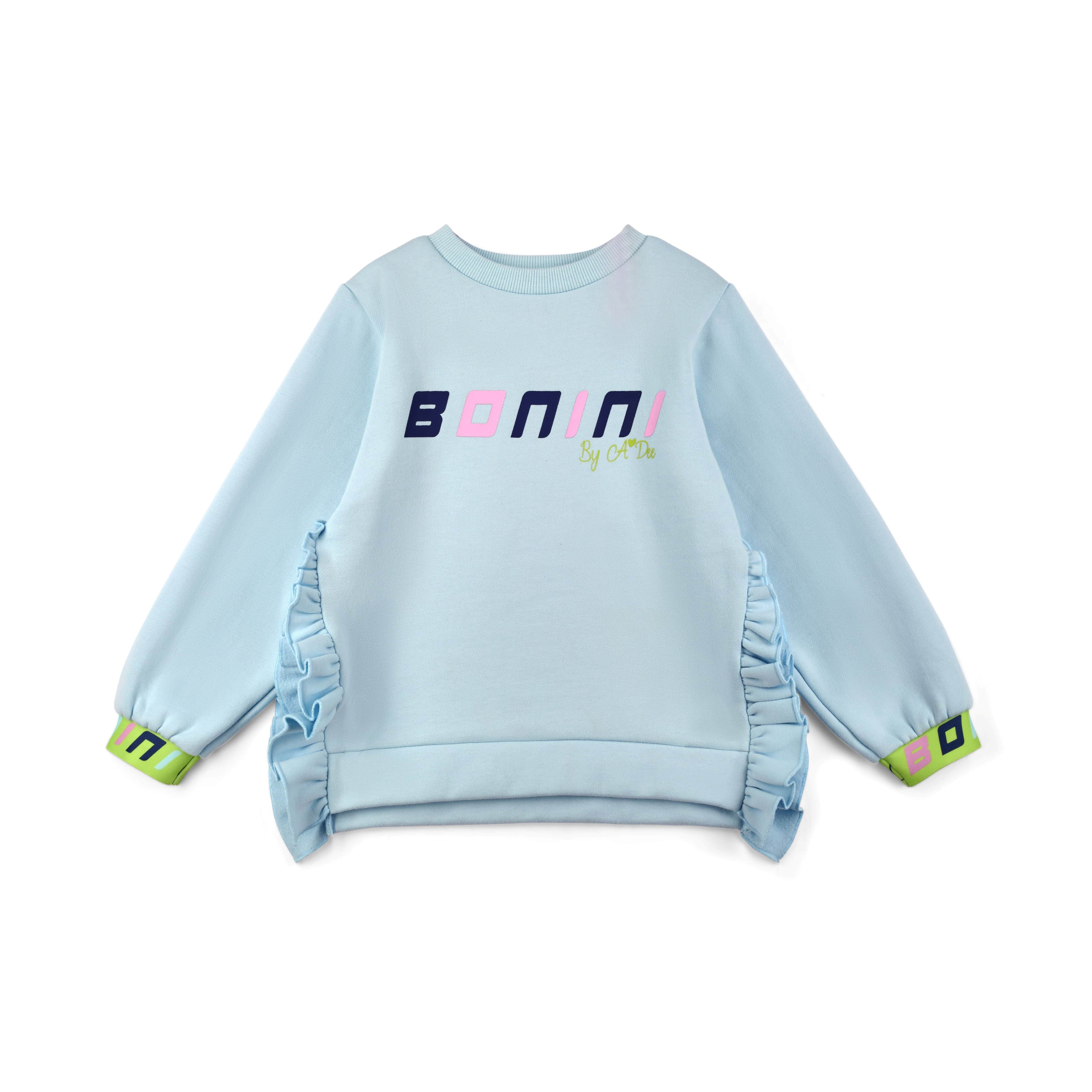 BONINI BY A DEE - Split Side Jumper Strive - Sky Blue