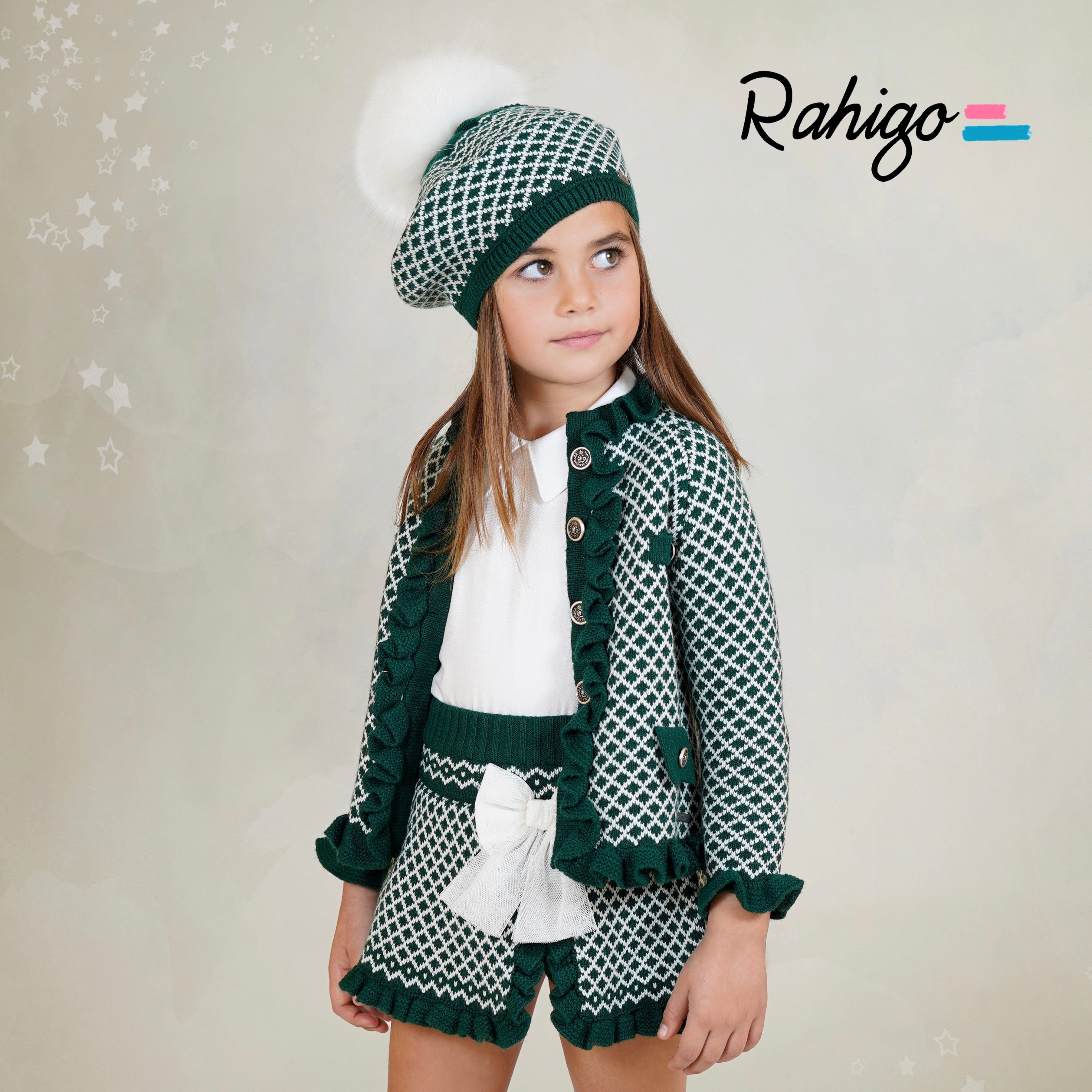 Rahigo - Five Piece Skirt Set  - Green