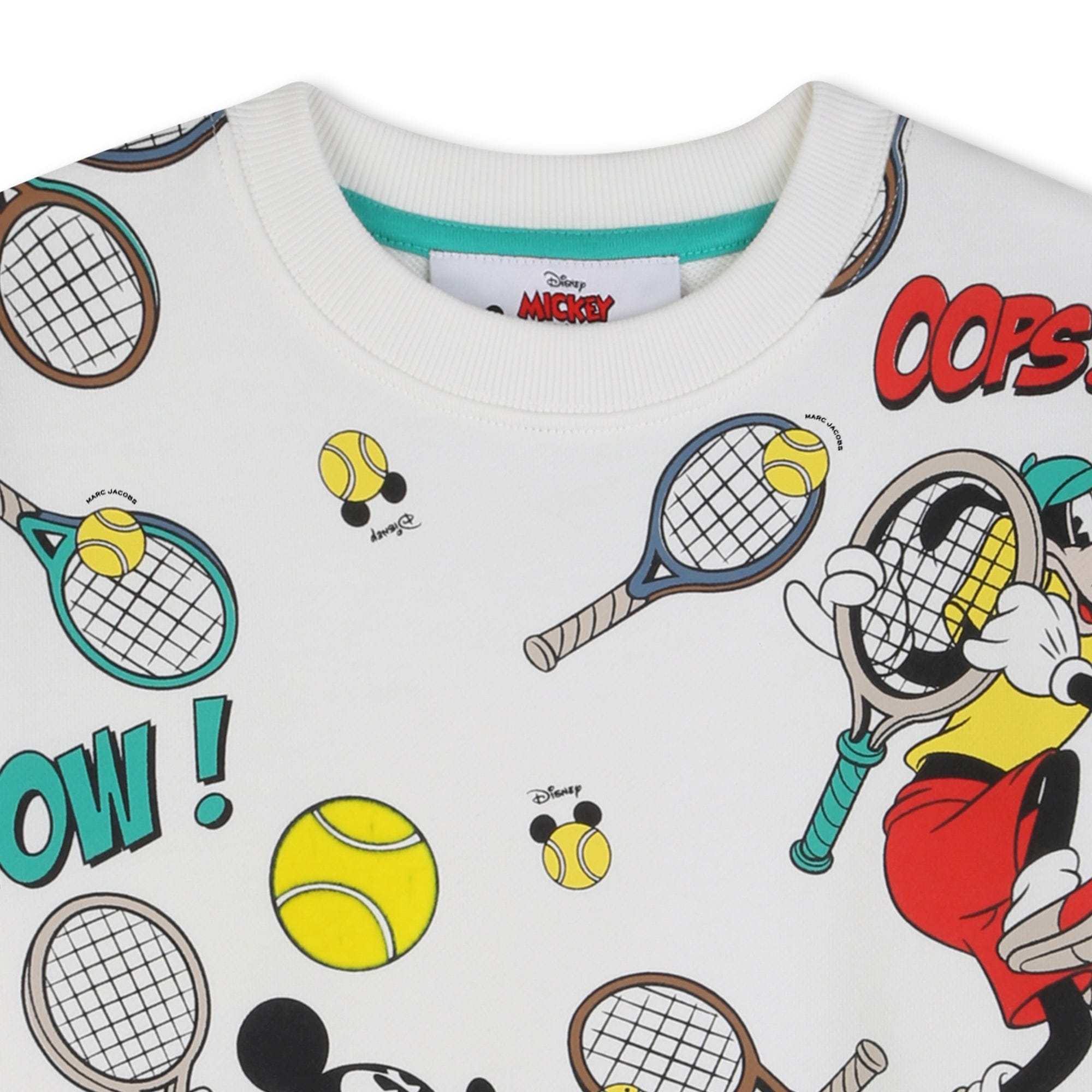 MARC JACOBS- Mickey Mouse Collab Sweatshirt - Ivory