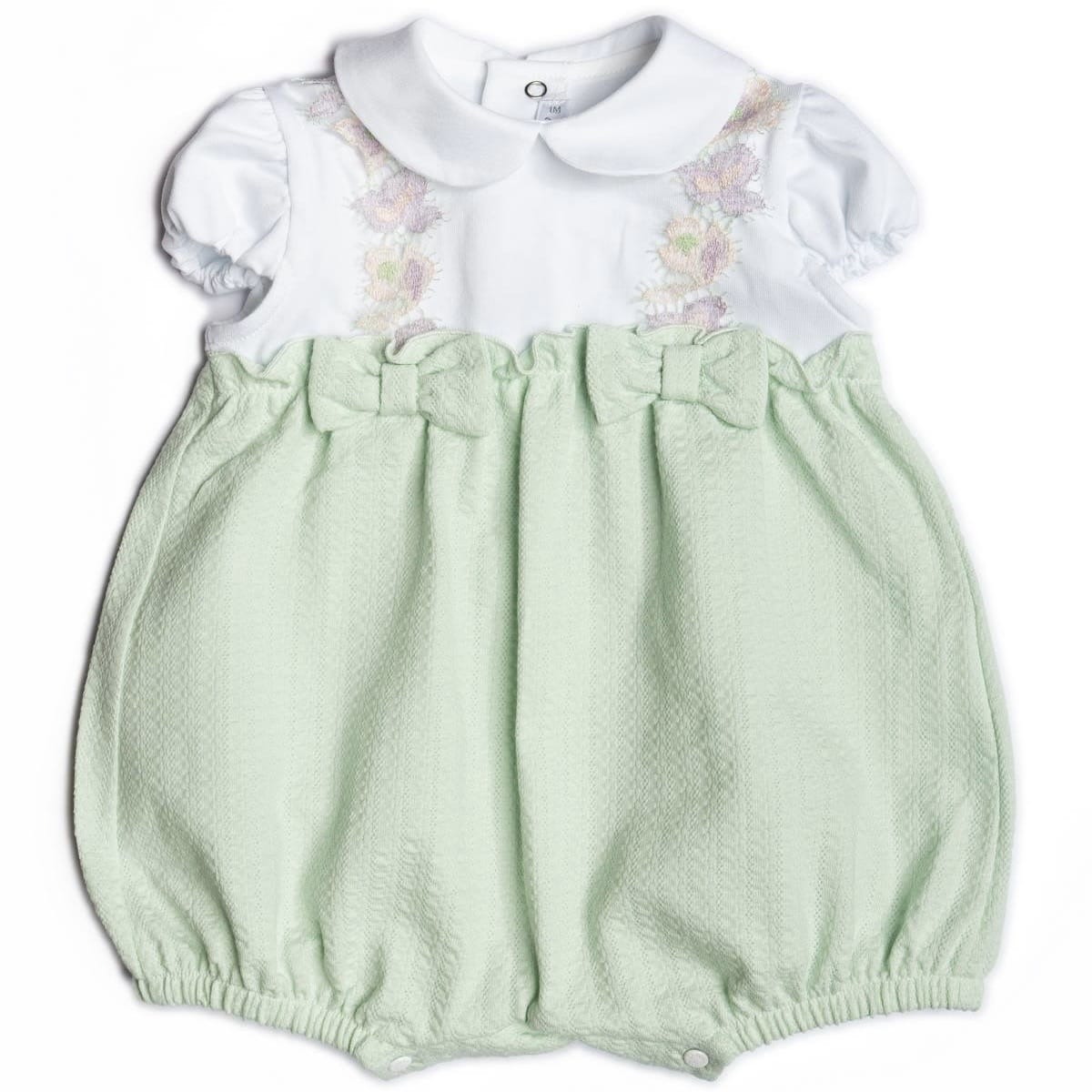 BARCELLINO - Fleur Romper - Mint