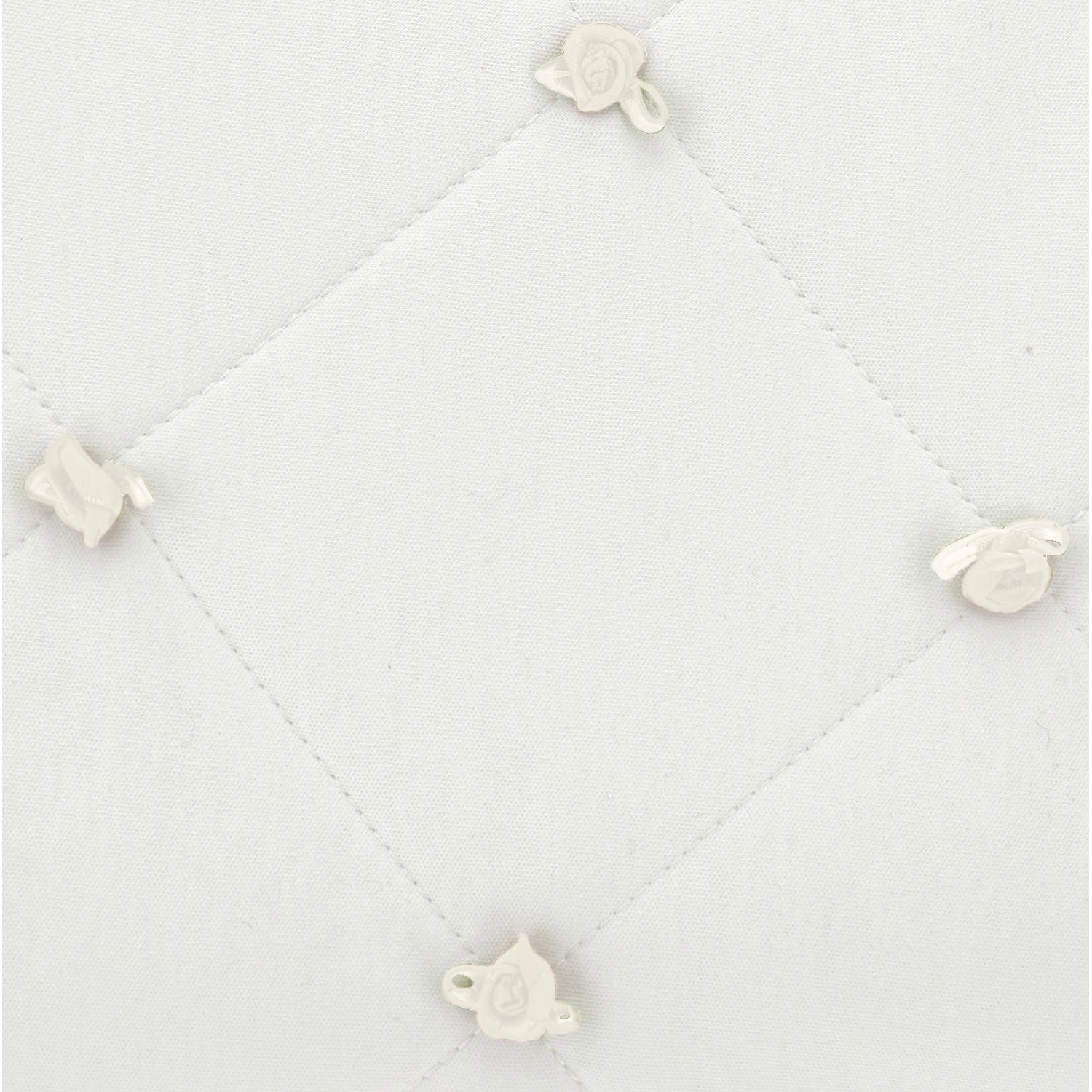 MONNALISA - Rose Bud & Lace Blanket - Ivory