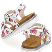 MONNALISA - Strawberry Sandals - White