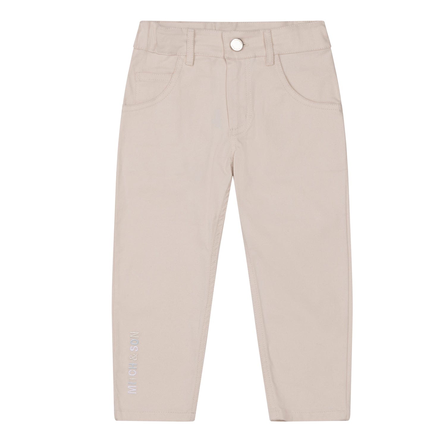 MITCH & SON - Apollo & Arden Polo Top & Trouser Set - Beige