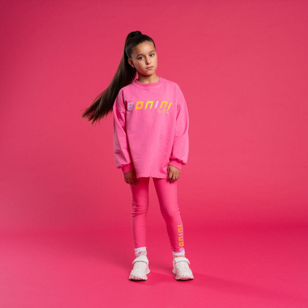 BONINI BY A DEE - Groove & Inspire Logo Sweatshirt - Hot Pink