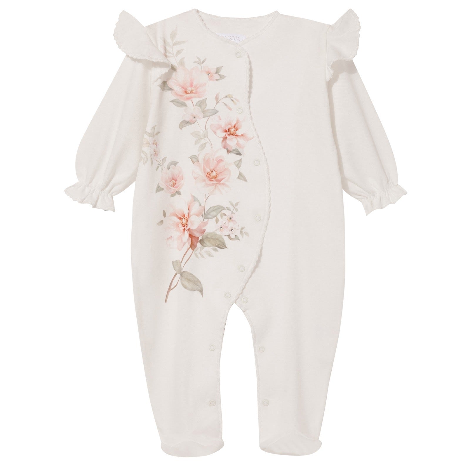 SOFIJA - Anges Babygrow - Cream