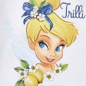 MONNALISA - Tinkerbell Three Piece Denim Set - White