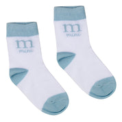 MITCH & SON - Sterling Sandy Shores 2 Pack Socks - White