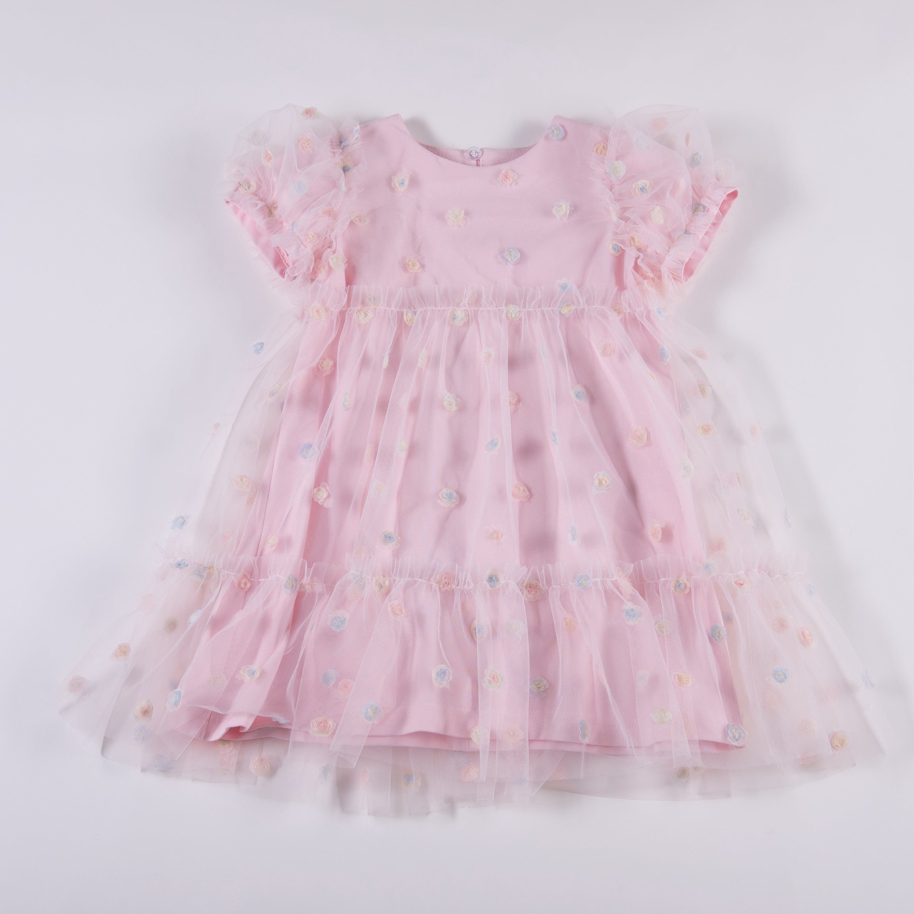 Daga - Tulle Madness Dress  & Clip - Pink