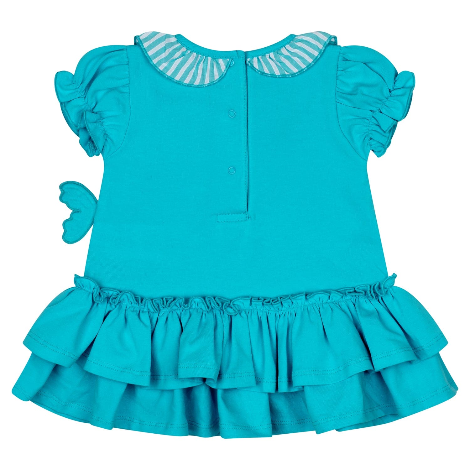 LITTLE A - Kim Little Fish Dress - Aruba Blue