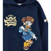 MONNALISA - Daisy Duck Jumper Dress - Navy