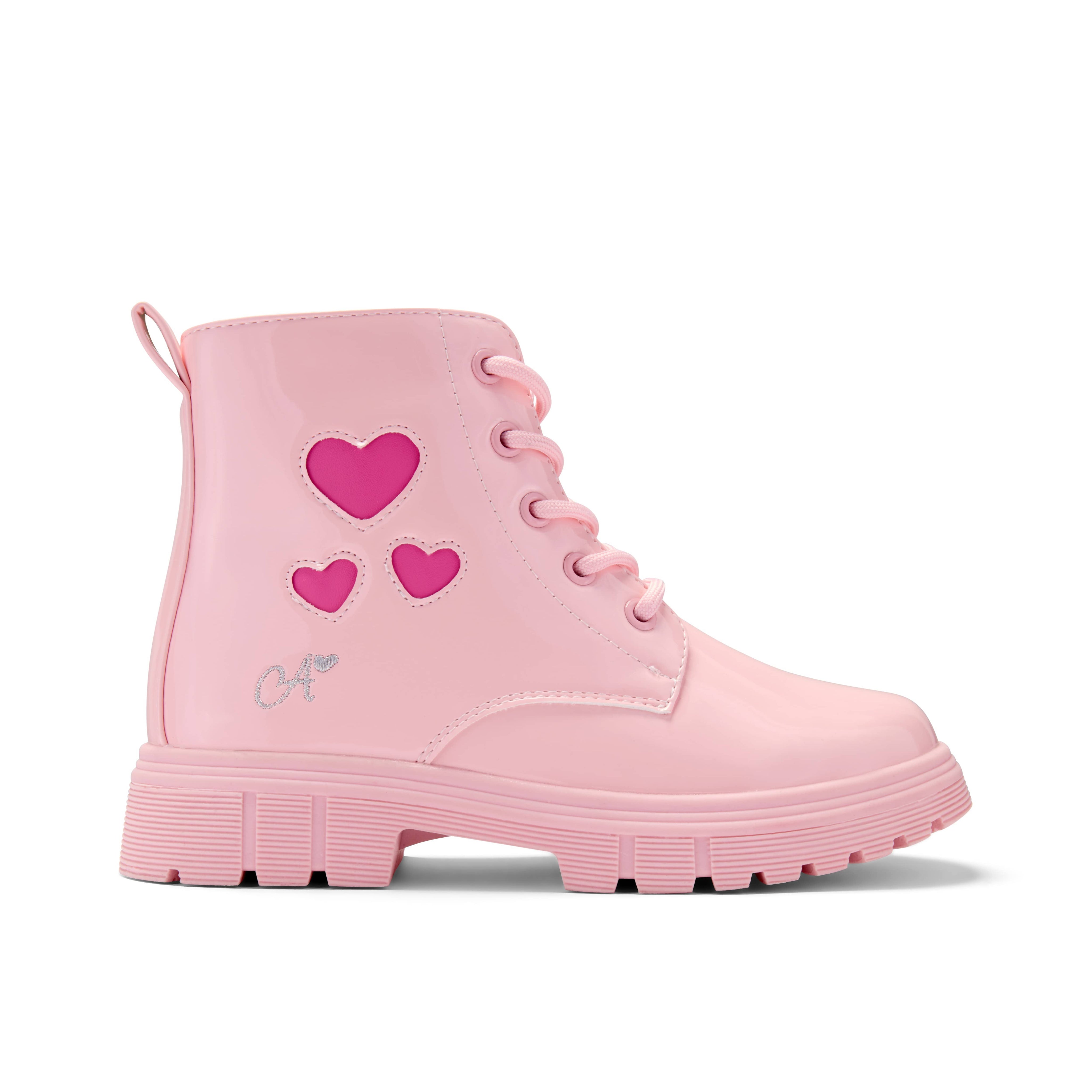 A DEE - Amore Heart Boot - Pale Pink