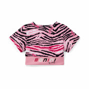 BONINI BY A DEE - Printed Sport Top & Legging Set Energy & Sprint - Peony Pink