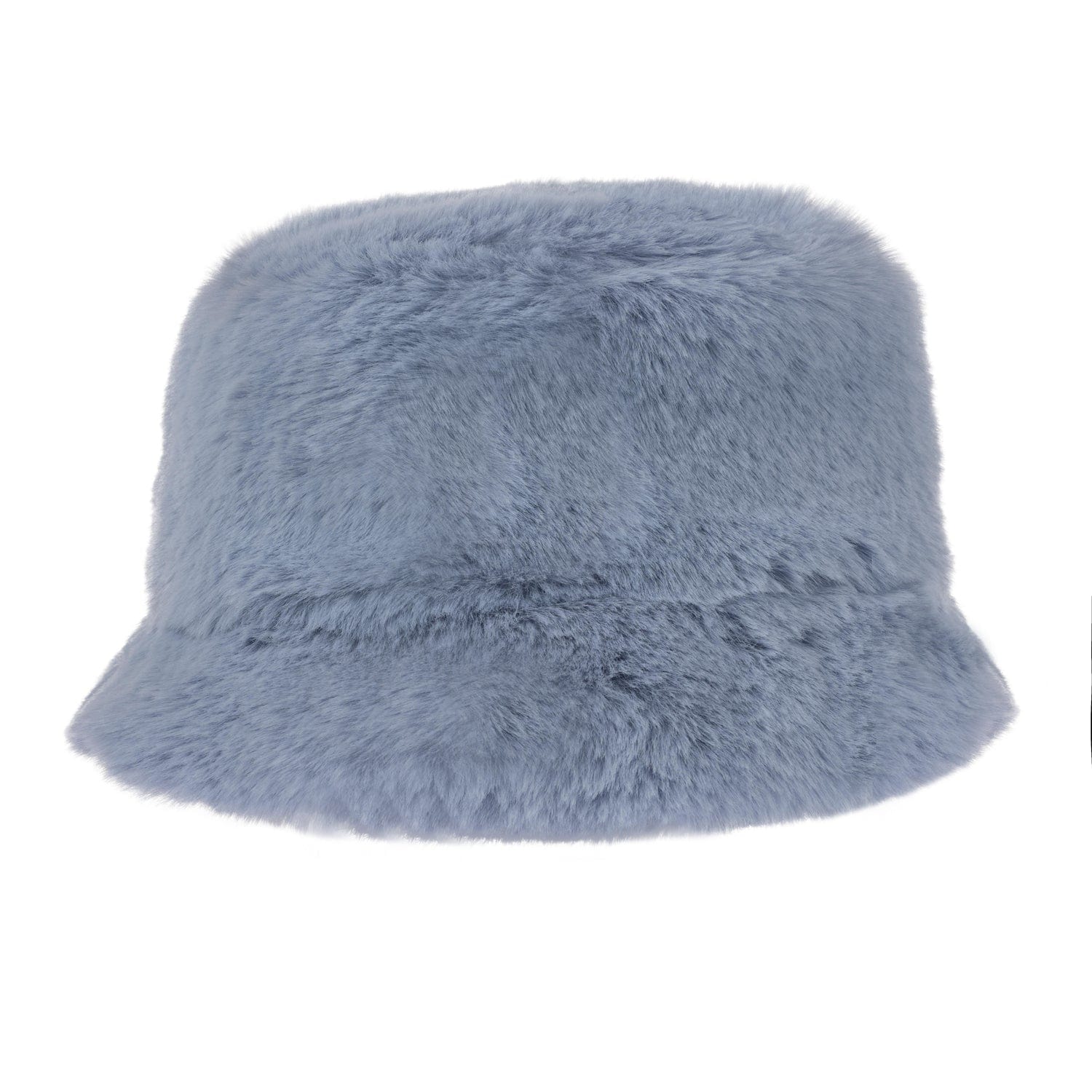 A DEE - A Dee On Ice Paloma Faux Fur Bucket Hat - Ice Blue