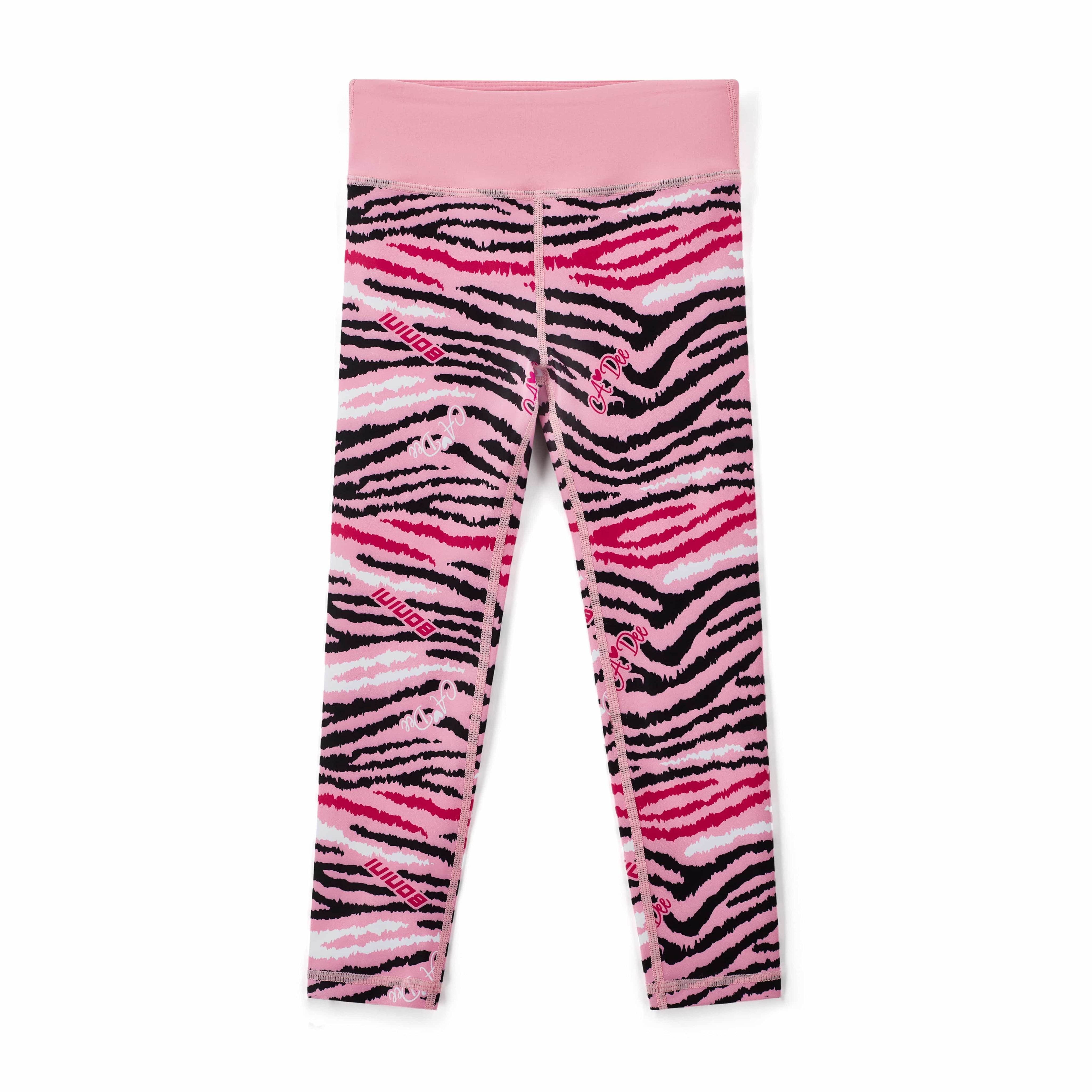 BONINI BY A DEE - Printed Sport Top & Legging Set Energy & Sprint - Peony Pink