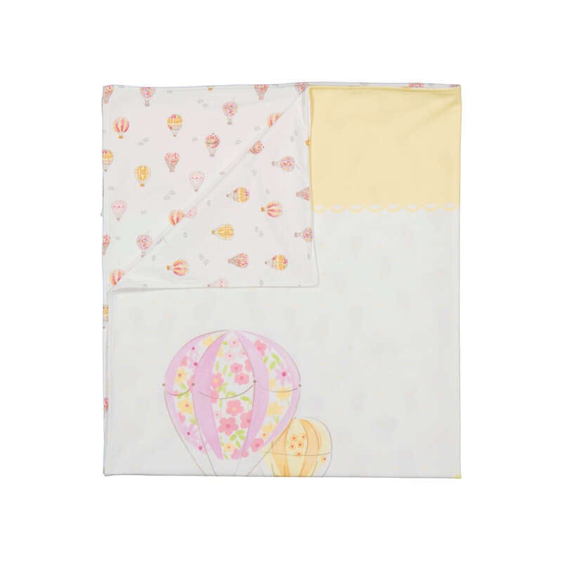 MAYORAL - Hot Air Balloon Swaddle Blanket - Sunny