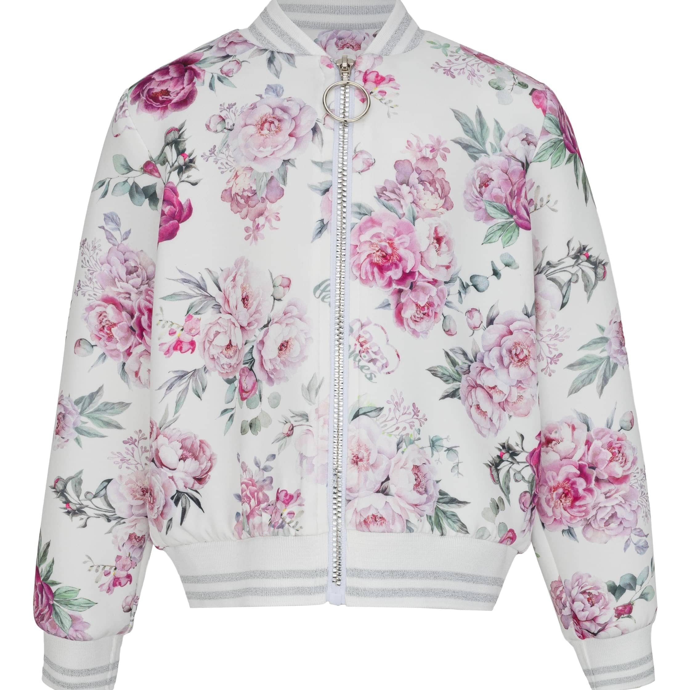 Daga - Blush Harmony Jersey Jacket - White