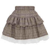 Daga - Basket Of Smiles Skirt Set - Brown