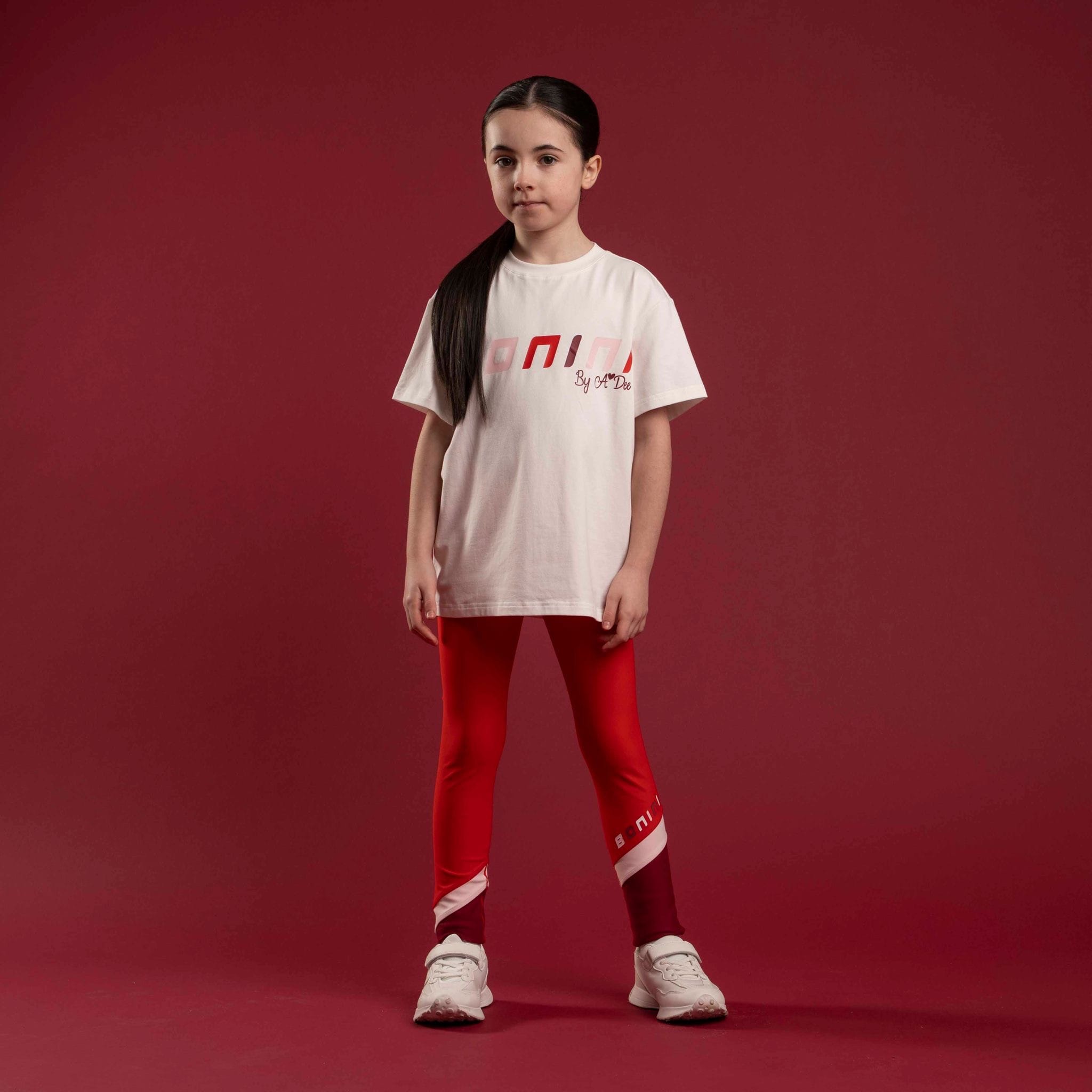 BONINI BY A DEE - Dynamic Oversized  T Shirt - Snow White