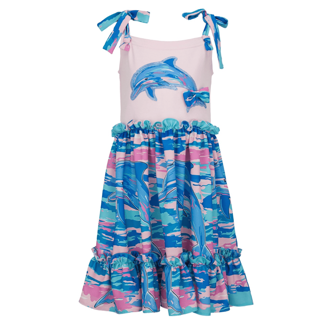 Daga -Ocean Kiss Sun Dress - Pink
