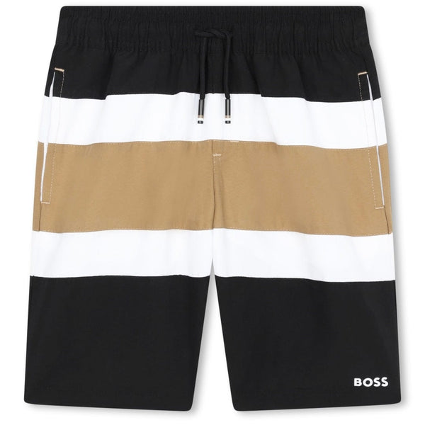 BOSS - Colour Block Swim Short - Black