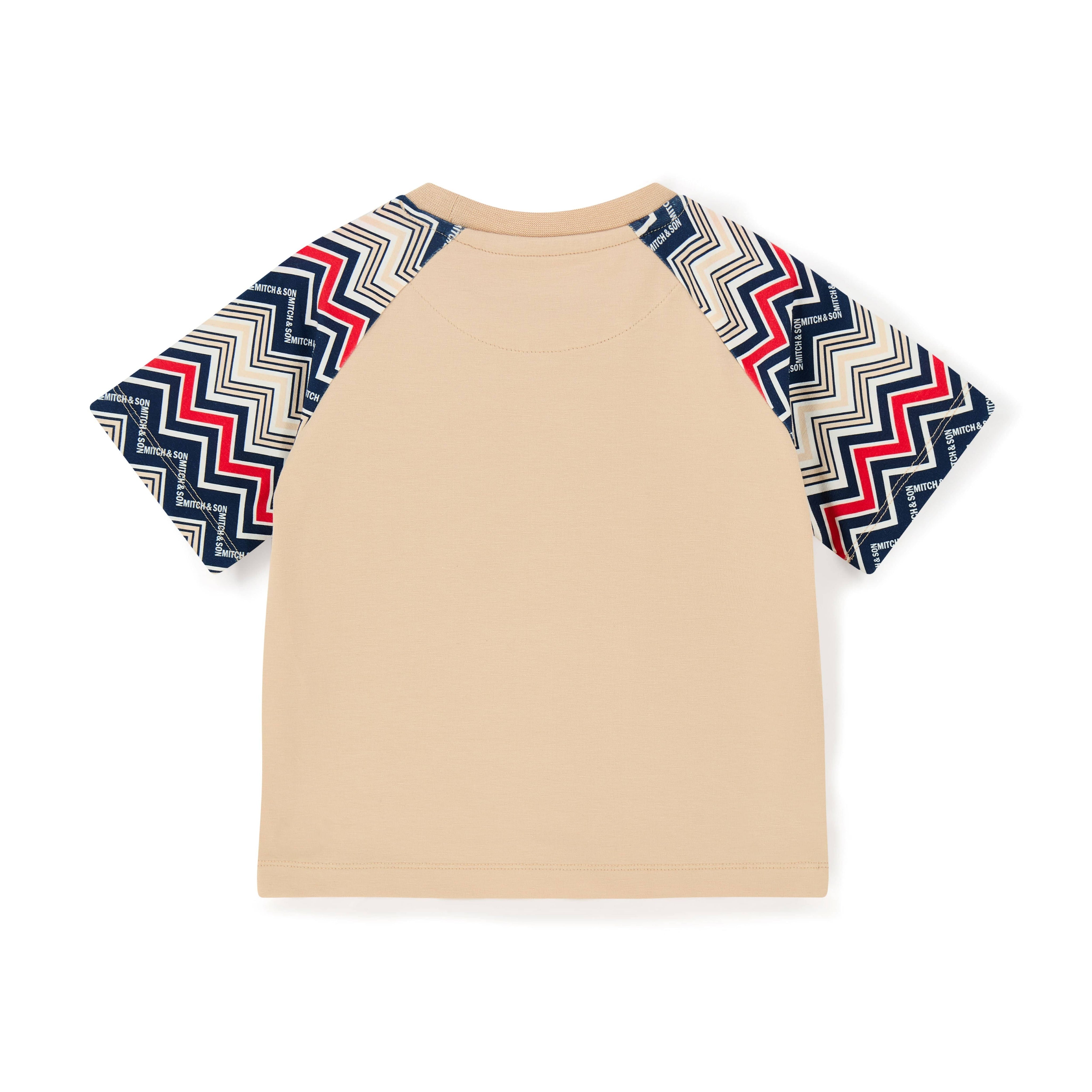 MITCH & SON - Chic Chevron JNR Paxton Soft Set - Stone Beige