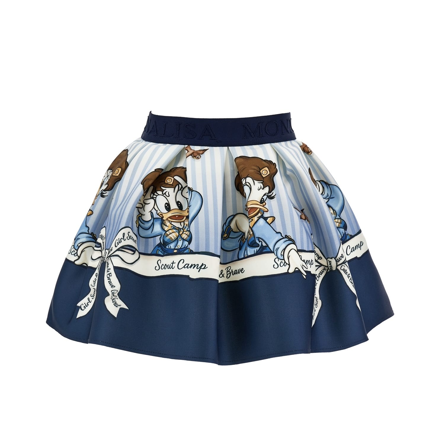 MONNALISA - Daisy Duck Top & Skirt Set - Navy