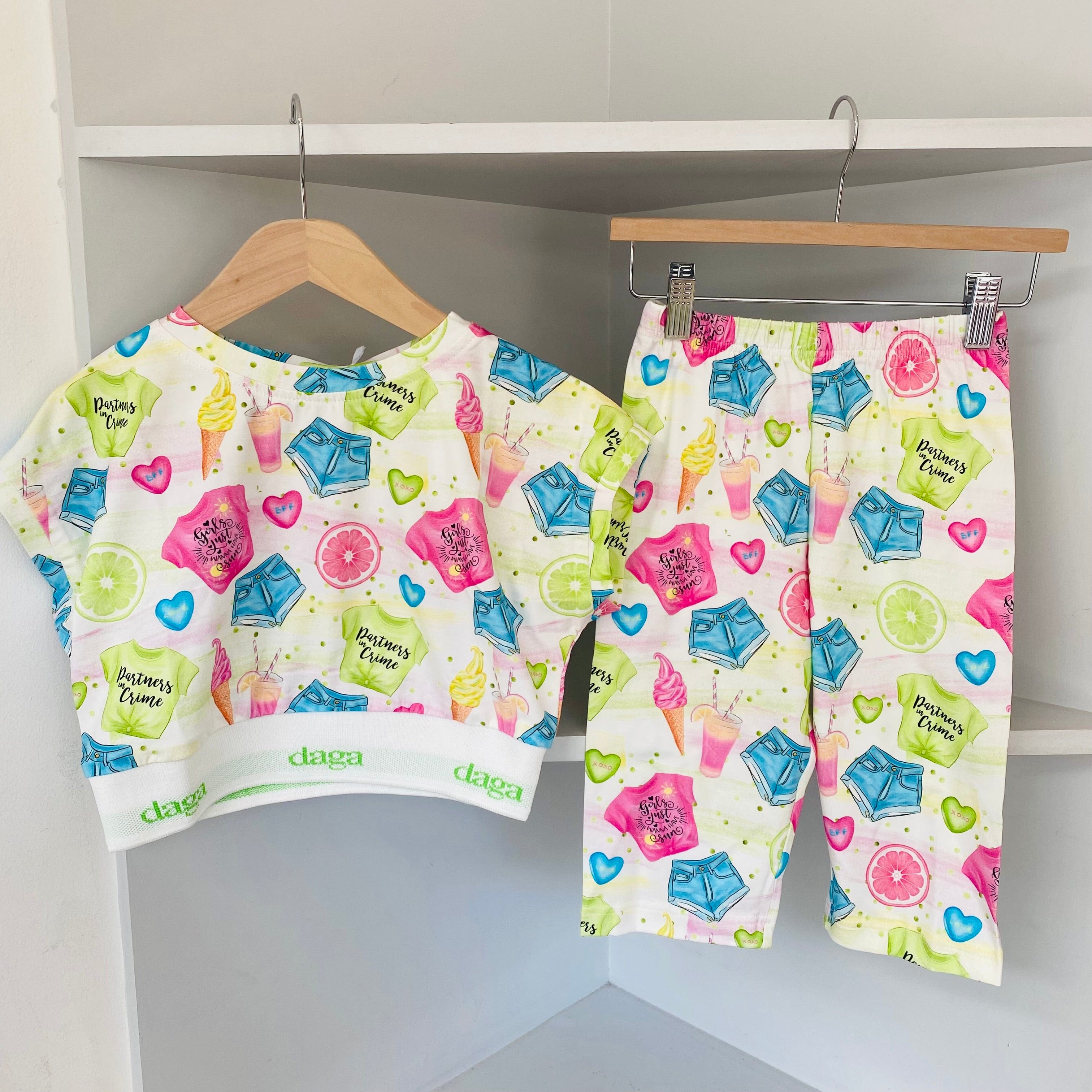 DAGA - Frozen Cycling Short Set