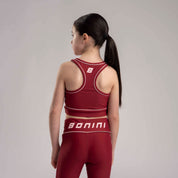 BONINI BY A DEE - Revive Sport Crop Top - Burgundy