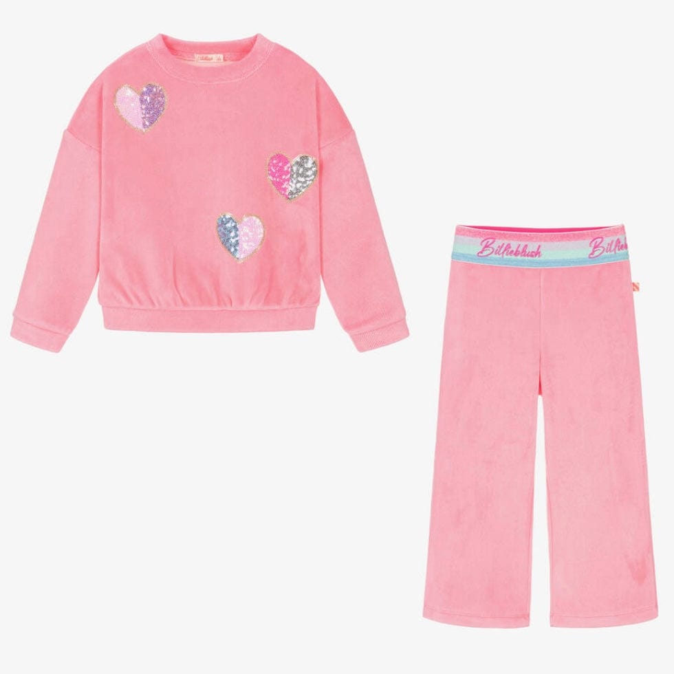 BILLIEBLUSH - Heart Tracksuit - Pink