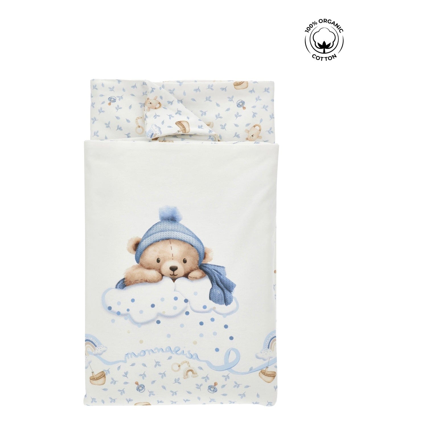 MONNALISA - Bear Two Piece Set - Blue