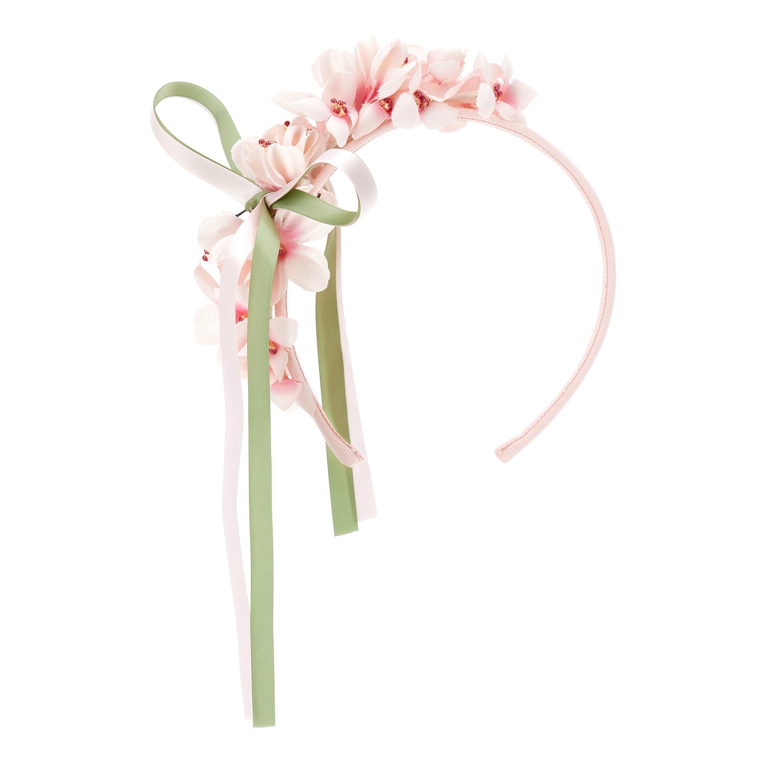 MONNALISA - Bambi Flowers Hairband - Pink