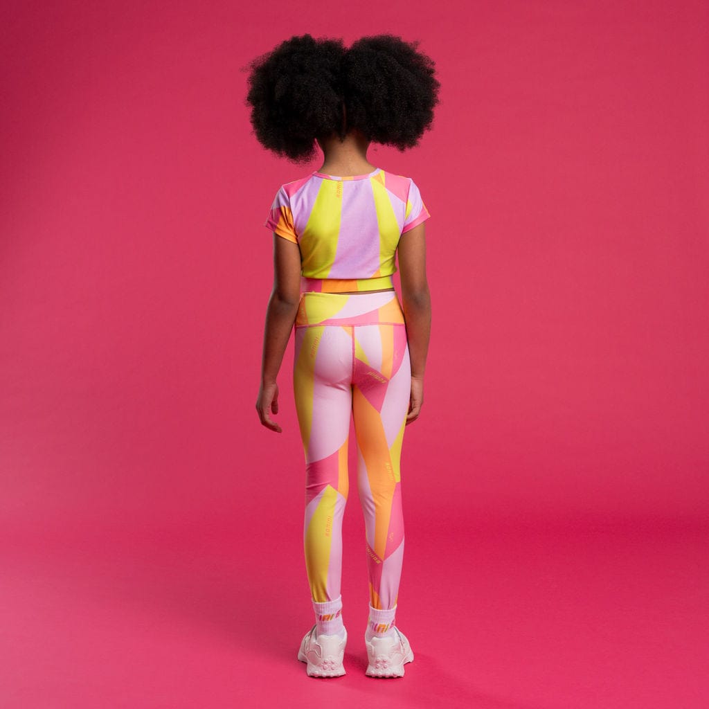 BONINI BY A DEE - Dream & Sprint Cropped Top & Legging Set - Hot Pink