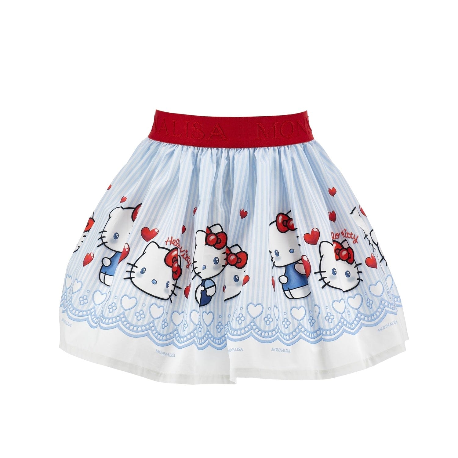 MONNALISA - Hello Kitty Skirt Set - Blue