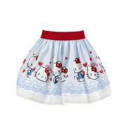 MONNALISA - Hello Kitty Skirt Set - Blue