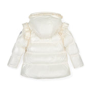 A DEE - Twilight Twirls Liliana Padded Jacket With Frill Heart Pockets - Snow White