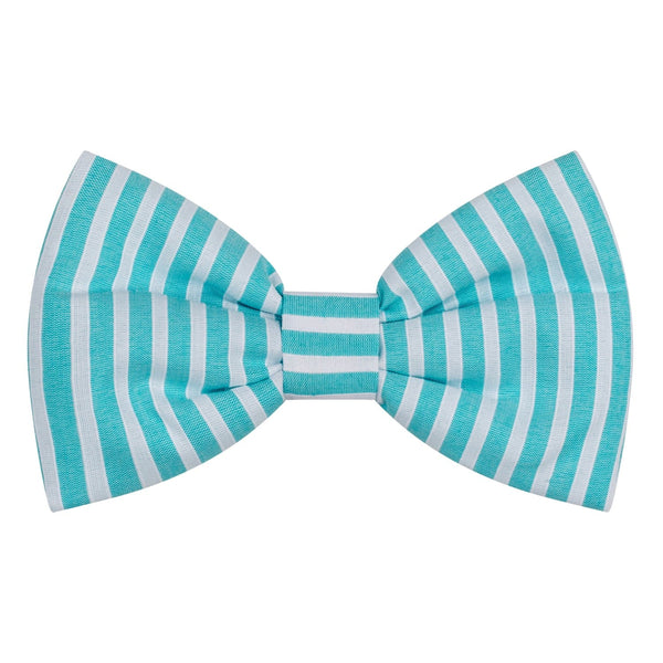 A DEE - Odessa Ocean Stripe Hair Clip - Aruba Blue