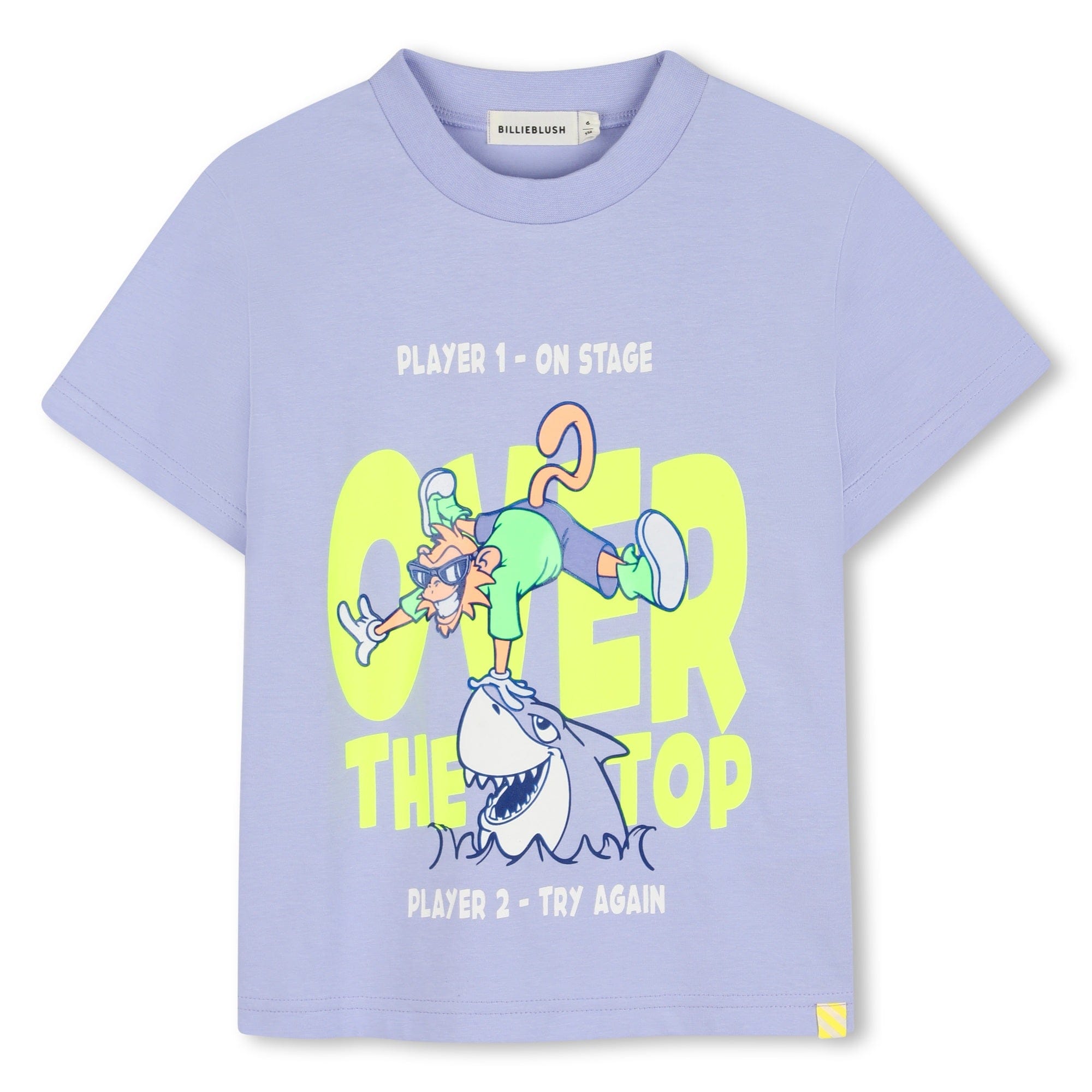 BILLIEBLUSH BOYS - Shark T- Shirt & Short Set- Blue
