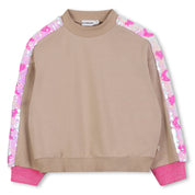 BILLIEBLUSH - Sequin Loungewear Set - Tan