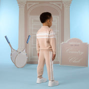 MITCH & SON - Classic Collection Travis - Knitted Tracksuit - Stone Beige