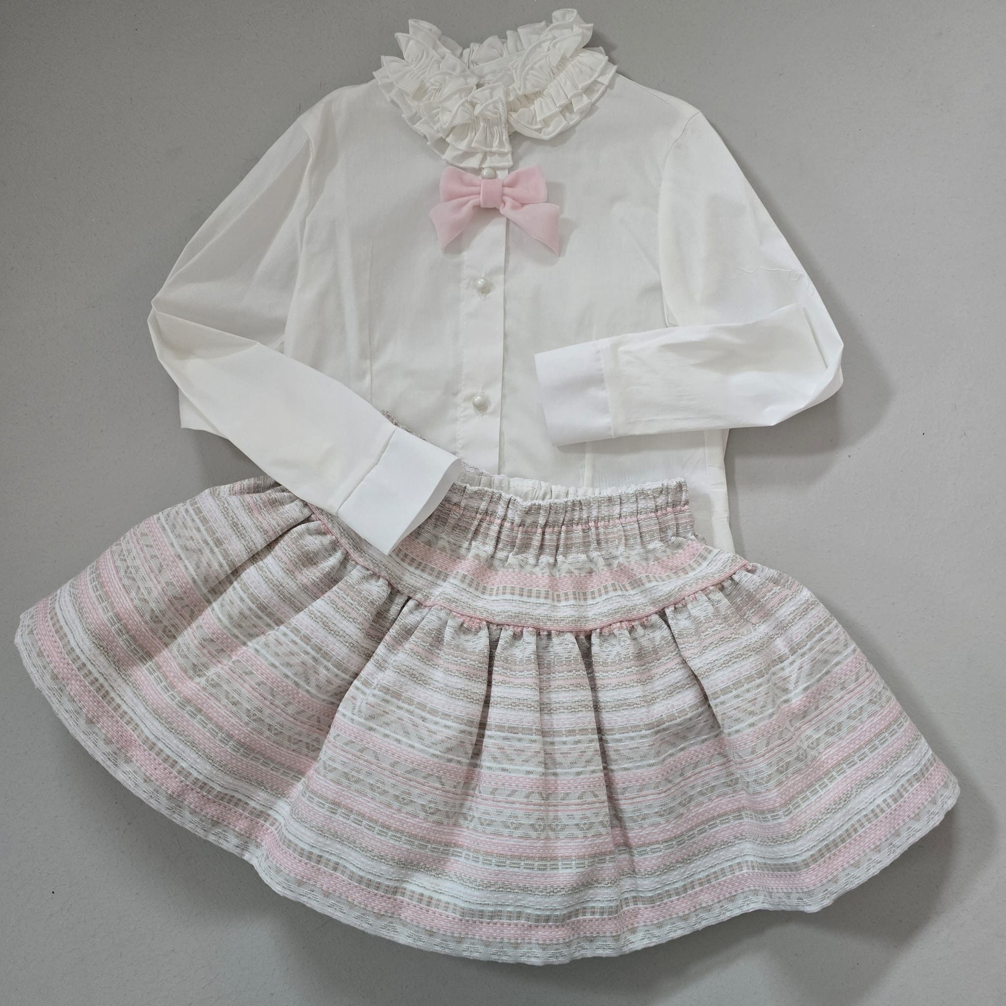 Daga - Exclusive Skirt Set - Pink
