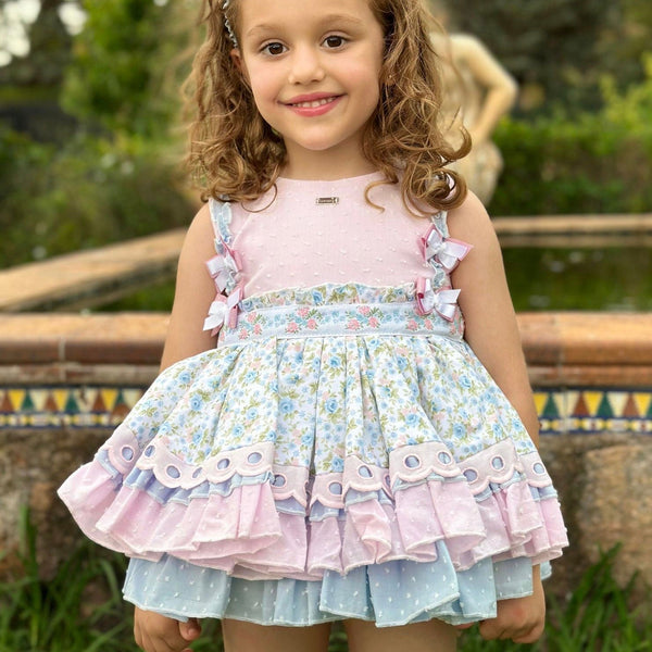 LA AMAPOLA - Celeste Baby Dress - Pink