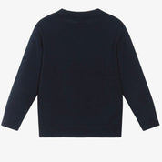 BOSS - Knit Sweater  -  Navy