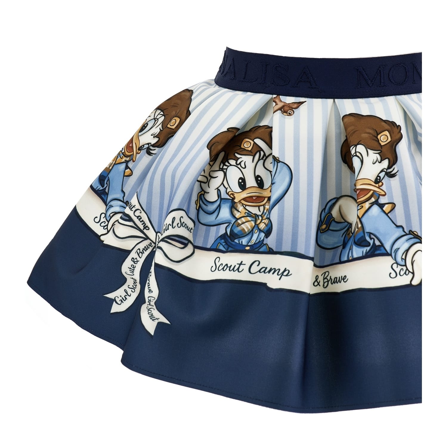 MONNALISA - Daisy Duck Top & Skirt Set - Navy
