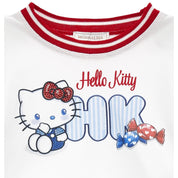 MONNALISA - Hello Kitty Tennis Skirt Set - White