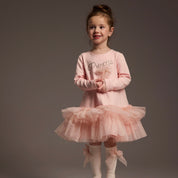 Daga - Sparkle Blush Tutu Dress - Pink