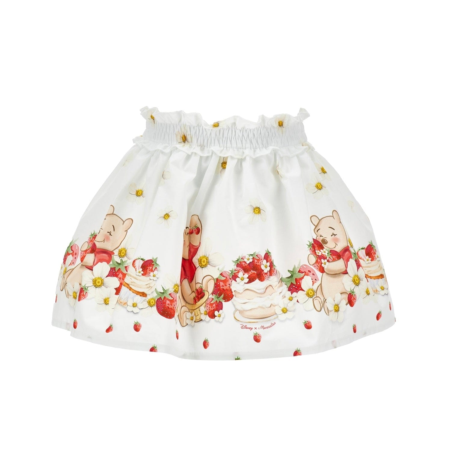 MONNALISA - Winnie The Pooh Skirt Set - White