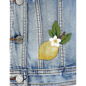 MONNALISA - Tinkerbell Three Piece Denim Set - White