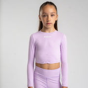 BONINI BY A DEE - Long Sleeve Sport Top & Sport Leggings Aspire - Lilac Bloom